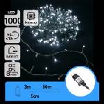 Aigostar - LED външен коледен гирлянд 1000xLED/8 функции 53m IP44 студено бяло (AI1401)