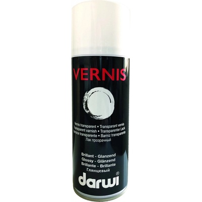 DARWI transparentný lak v spreji lesklý 400 ml