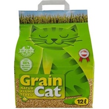 GUSSTO GRAIN CAT Hrudkujúca podstielka 6 x 12 l