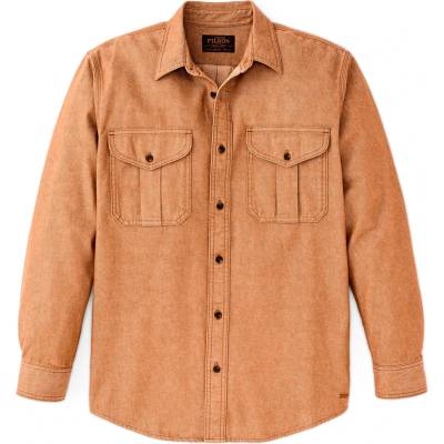 Filson Мъжка риза с копчета Filson Denim Guide Shirt - Harvest Tan - размер 3XL (033-2733-0216)