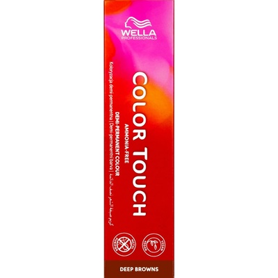 Wella Professionals Color Touch Deep Browns barva bez amoniaku 5/71 Light Brown/Brown Ash 60 ml
