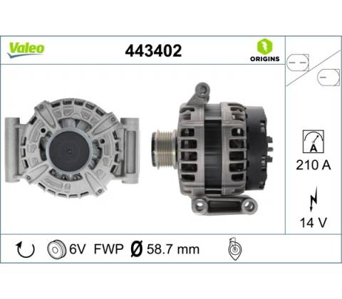 generátor VALEO 443402
