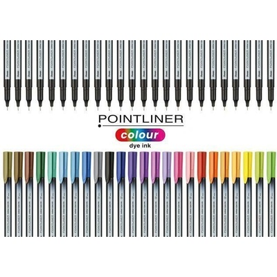 Pentel Pointliner 24 různých barev S40-24