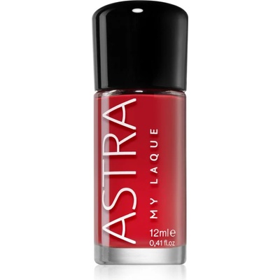 Astra Make-Up My Laque 5 Free дълготраен лак за нокти цвят 28 Spicy Red 12ml