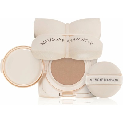Muzigae mansion Sleek Water Cushion dlhotrvajúci make-up v hubke s hydratačným účinkom P21 15 g