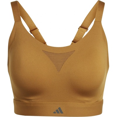 adidas Tailored Training High-Support Bra Womens - bronze strata