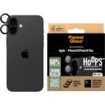 Panzer Протектор за камера PanzerGlass Hoops Black Lens Protector за iPhone 16/16 Plus