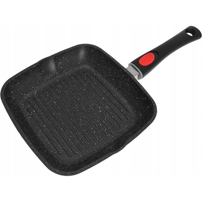 KINGHOFF Granitová grilovací pánev 24 cm s odnímatelnou rukojetí KH-1510
