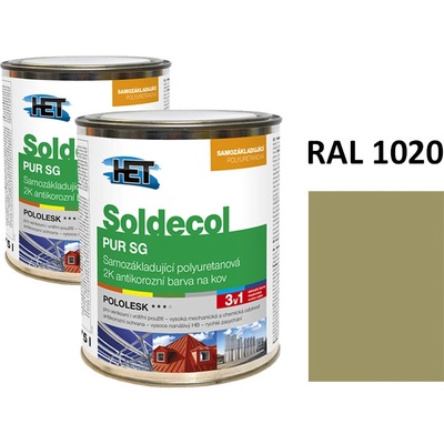 Soldecol PUR SG 0,75L RAL 1020