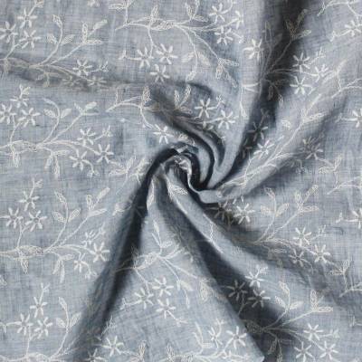 Látka polyester 36cm/5m modrá jeans