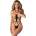 Obsessive Keira Lise Crotchless Teddy Black S/M