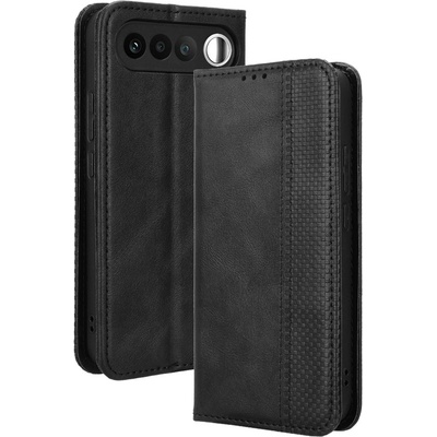 realme Ретро Кожен Калъф Портфейл за Realme 16 5G - Магнитен, Стойка, Слотове, 4 цвята