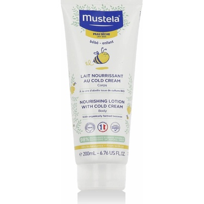 Mustela Bébé Nourishing Body Lotion With Cold Cream 200 ml