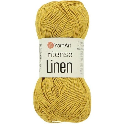 YarnArt Intense linen 4119 zlatožlutá