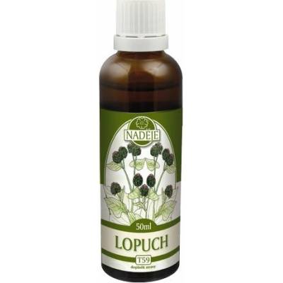 Naděje Lopuch tinktura z byliny T59 50 ml