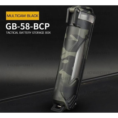 Wosport Taktický Molle box na baterie Multicam Black