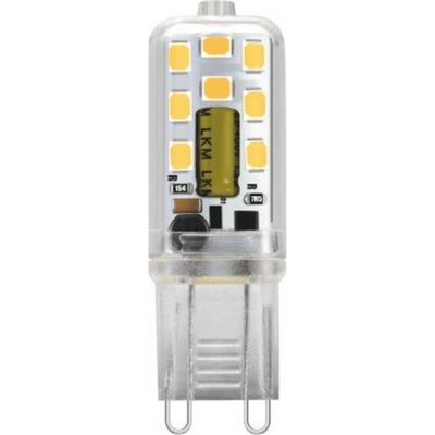 ACA Lighting LED SMD G9 plast 3W 3000K 250lm 300st. 230V Ra80 30.000h čirá G928353WWC