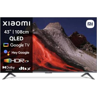Телевизор Xiaomi TV A Pro 43 2026 (ELA5956EU), 43" (109.22 cm) QLED 4K/UHD Smart TV, DVB-T2/C/S2, Wi-Fi, Bluetooth, LAN, 3x HDMI, 1x USB (ELA5956EU)