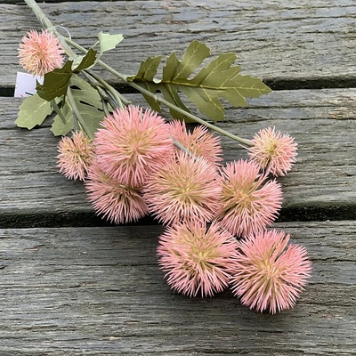 DRY PLASTIC POMPOM RUŽOVÁ 61 cm