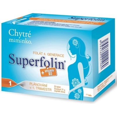 Ona Pharm Chytré miminko superfolin 1 PLAN 30 kapsúl