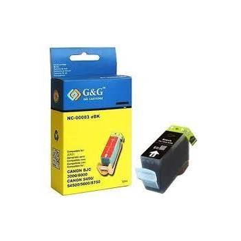 Compatible ГЛАВА ЗА CANON I860/I900D/I960/I9100/BJC 8200/I905D/I900 - BCI-3B (BCI3B) - BEF47-3131300 - Black - G&G