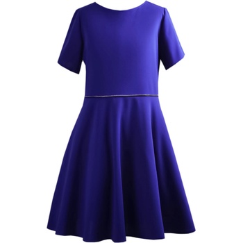 Fashionkids dievčenské šaty LIZA M/448 kráľovská modrá