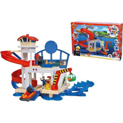 Simba Toys Simba Fireman Sam Пожарна сграда на брега модел играчка (109252518)