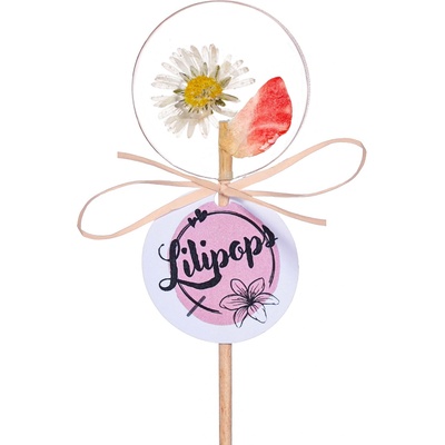 Lilipops lízátko jahoda a květina 10 g