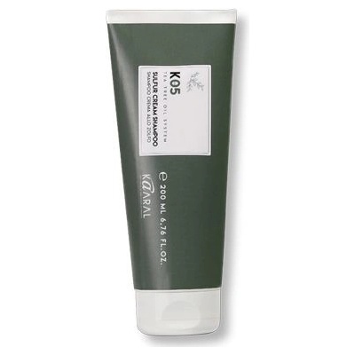 KaARAL K05 Sulphur Cream šampón so sírou na liečbu seborei a lupienky 200 ml