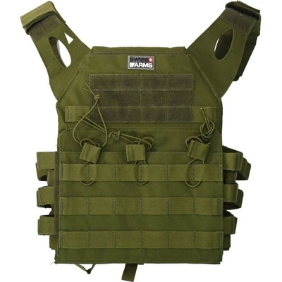 CyberGun Swiss Arms taktická Molle SA zelená – Zboží Mobilmania
