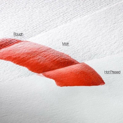 Hahnemühle Papier 70 x 100cm na akvarel Britania hot press 300g/m2