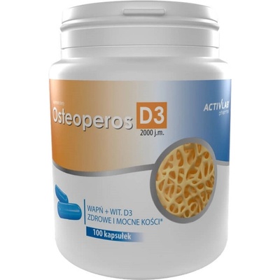 ACTIVLAB Pharma Osteoperos D3 2000 IU, 100 Capsules