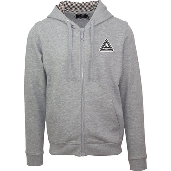Aquascutum Суичър Aquascutum Men's Zip Hoodie - Grey