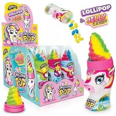 Johny Bee Unicorn Pop lízátko 50 x 12 g