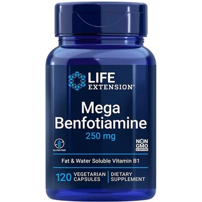 Life Extension Mega Benfotiamín 250 mg 120 Veg kapsúl