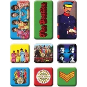 The Beatles Sgt Pepper 9 Piece Set Магнит (BEATMAGSET02)