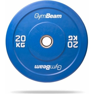 GymBeam Gumový kotouč Bumper 51 mm 20 kg