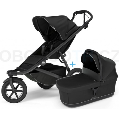 Thule Urban Glide 3 Black 2024 + vanička Black