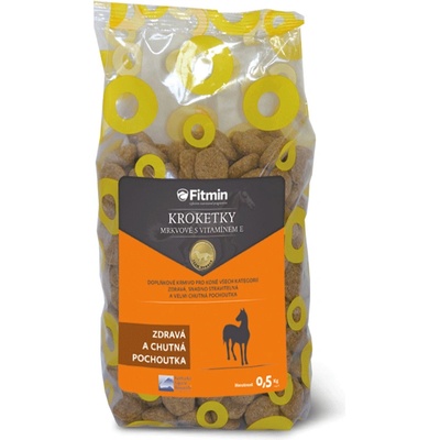 Fitmin Kroketky mrkvové s vitamínem E 0,5 kg