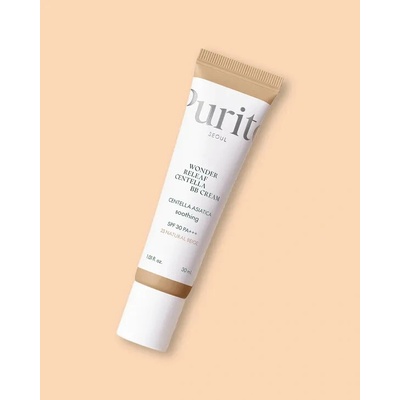Purito Seoul BB krém pre citlivú pokožku s extraktom z pupočníka Wonder Releaf Centella BB Cream No.23 Natural Beige 30 ml