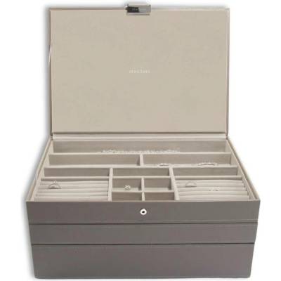 Stackers šperkovnice 3v1 Mink Supersize Set hnědá 73125