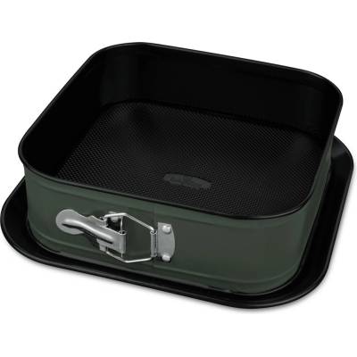 Berlingerhaus Forma na dort hranatá s titanovým povrchem 28x28cm Matte Green Collection BH-8668