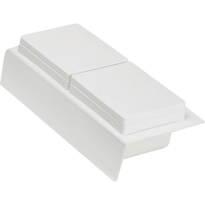 GOLLINUCCI Kúpeľňový organizér s príslušenstvom 270mm 122x242x69mm biela 10900302