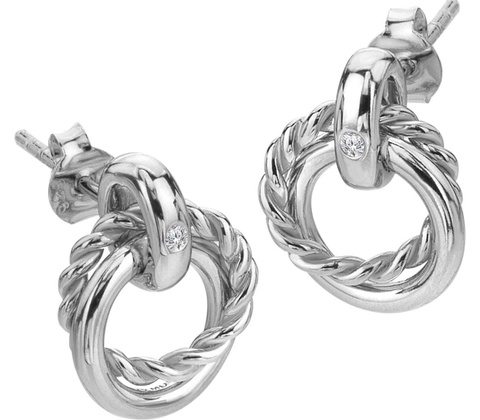 Hot Diamonds náušnice DE805