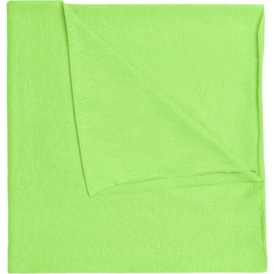Myrtle Beach nákrčník MB 6503 multifunkční COT036503a5699 bright gree zelená jasná