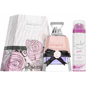 Lattafa Perfumes Washwasha подаръчен комплект с парфюмна вода 100мл за жени 1 бр