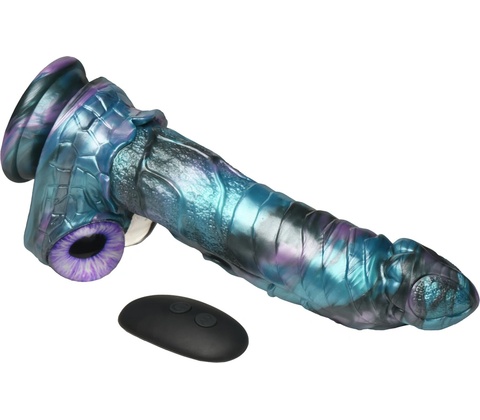 Creature Cocks Astro Thrust Thrusting & Vibrating Silicone Dildo