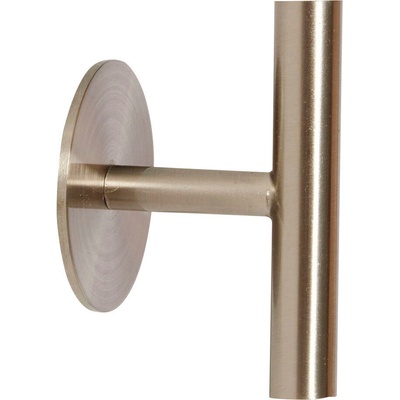 Hübsch Закачалка за кърпа Hübsch метална 7 см никел (991328)