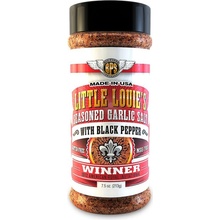 Big Poppa Smokers BBQ koření little louie´s garlic salt w/black pepper 411 g