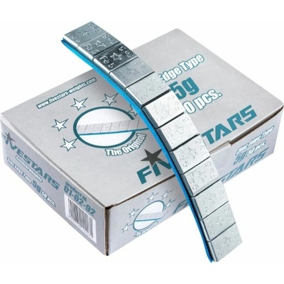 Fivestars Nalepovacie závažie SILVER 60g pásik (5g) 50ks